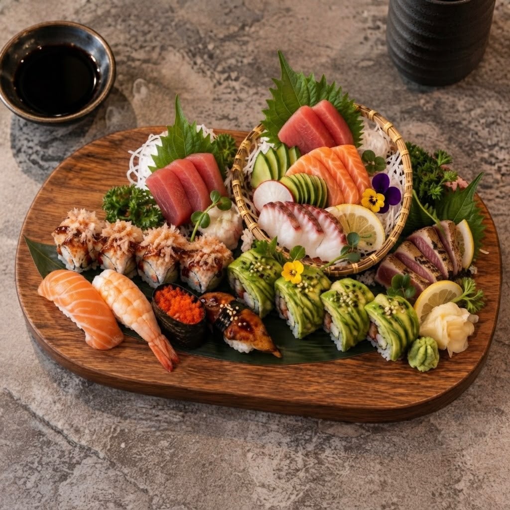 Sushi & sashimi assorted
